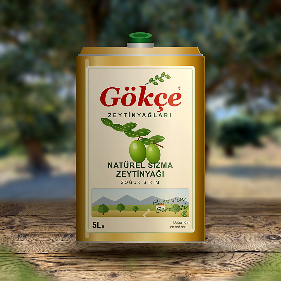 Natürel Sızma Zeytinyağı 5 LT